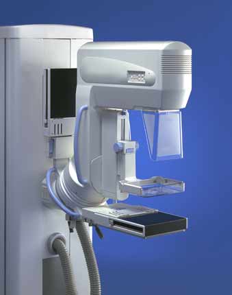 Photo of mammography equipment