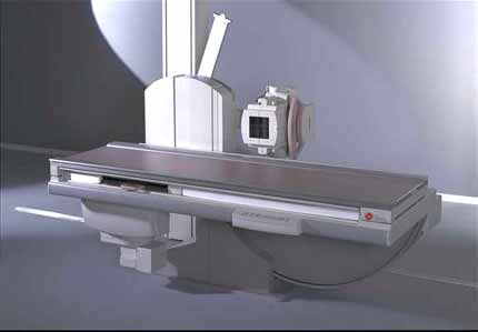 Photo of radiography x-ray equipment