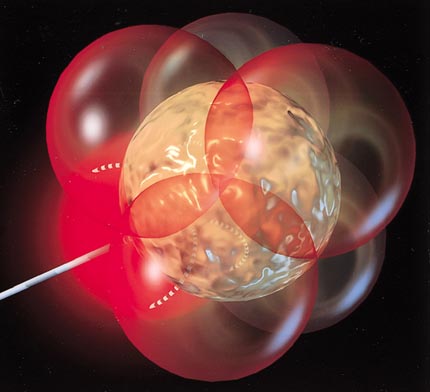 RFA - ablation of liver tumors 2-3 cm in diameter 