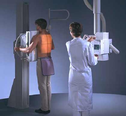 Procedimiento de rayos X del tórax