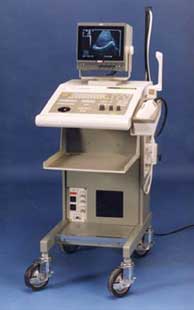 Foto de una máquina de ultrasonido