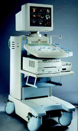 Photo of ultrasound equipment